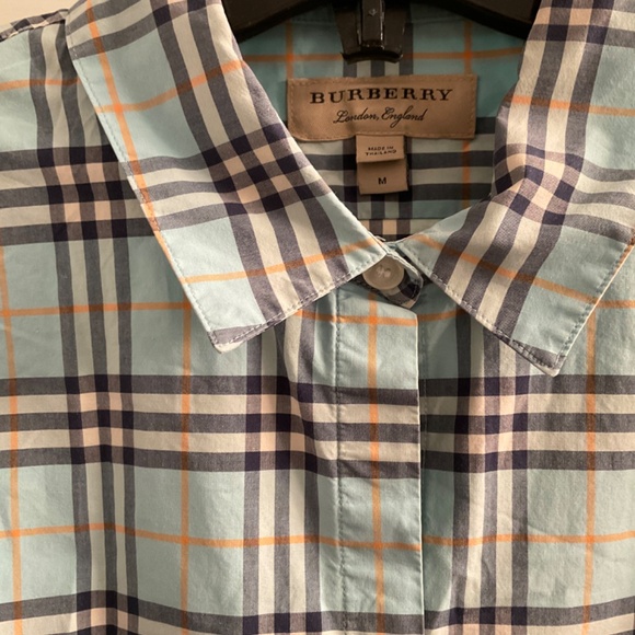 Burberry Plaid Button Down Shirt - Picture 5 of 7